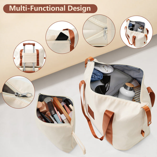 3-Piece Hardside Suitcase Set With Wheels