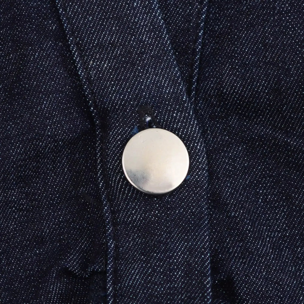 ETJ 2025 traf Spring New 1975 series denim MIDI dress with lapel side