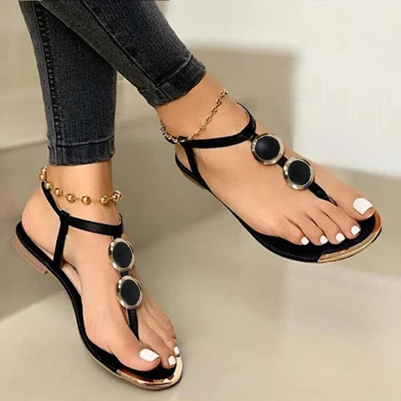 2024 The New Summer Sandals Women Fashion Casual Beach Outdoor Flip