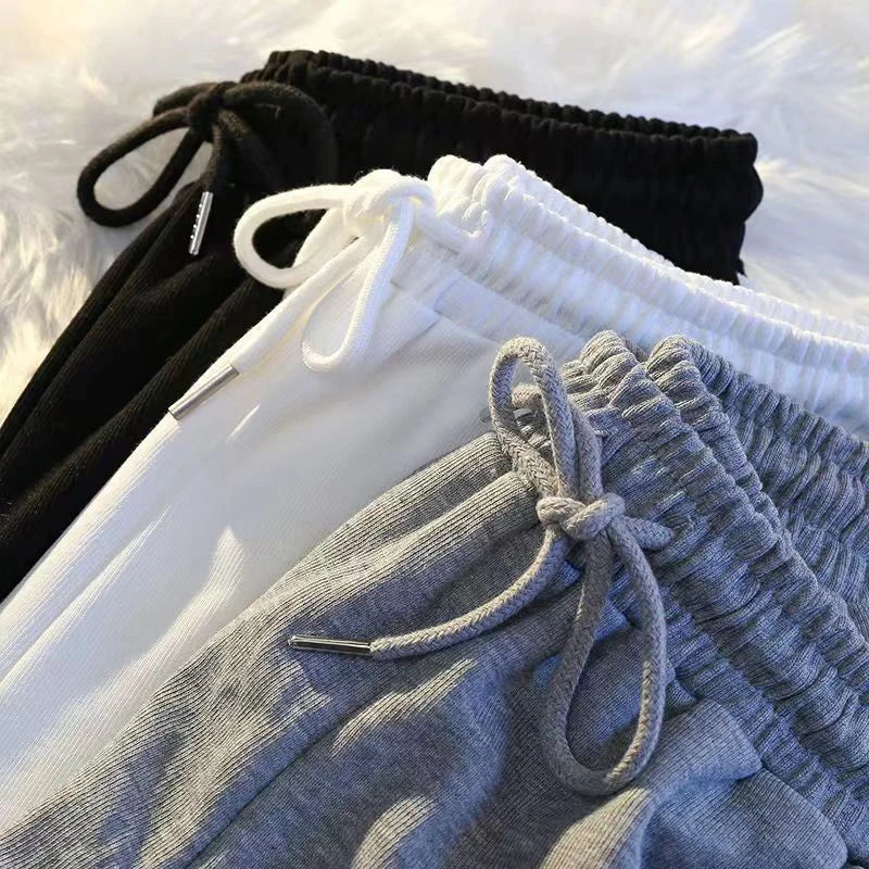 Striped Sports Shorts Women Korean Fashion Casual Mini Shorts Summer