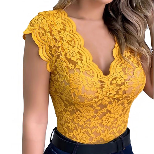 Women Tops Summer Sexy Lace Crochet Cardigan Casual Solid Color Trend
