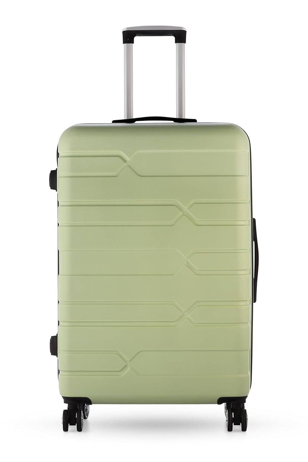 Luggage Suitcase 4 Wheels Trolley Bags for Travel Green 24 inches