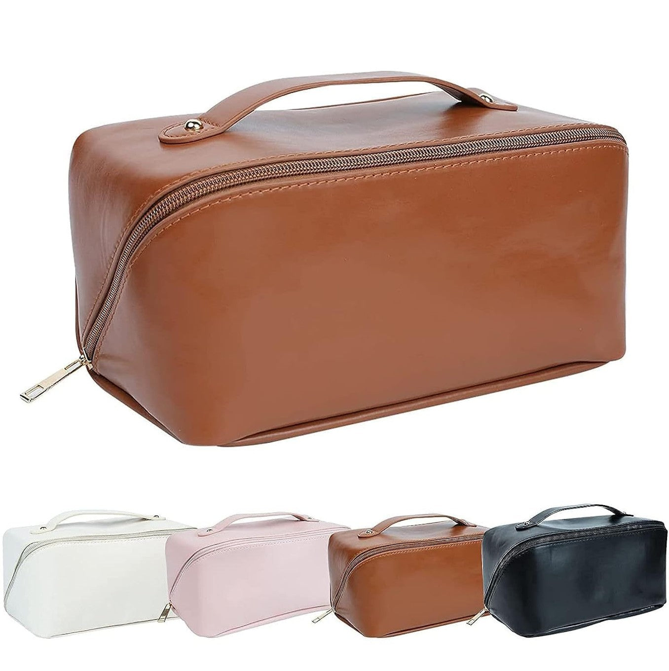 Travel Makeup Organizer (Brown)
